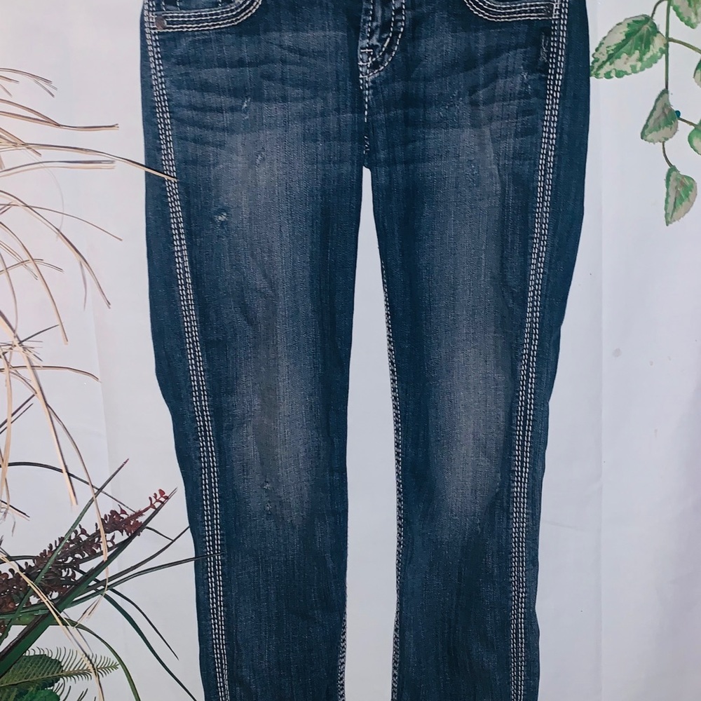 Silver jeans